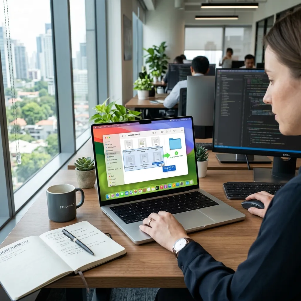 How to Merge PDF Files Without Uploading